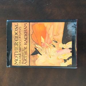 Vintage Mother Goose The Old Nursery Rhymes Book Arthur Rackman 1978 Hardback